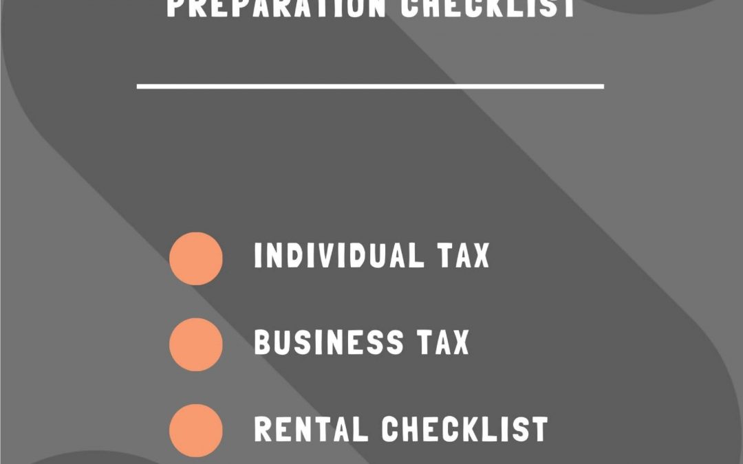 Tax Checklist – Financial Year 2020